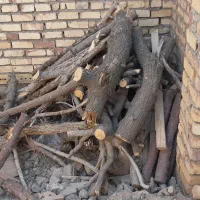 با سلام چوب خشک ۴۰۰ کیلو