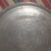 سینی مسی قدیمی ۲عدد