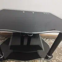 میز تلویزیونی شیشه فرانسه