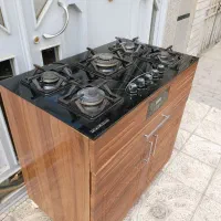 اجاق گاز ۵ شعله طرح فر جدید جدید