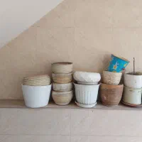 گلدان سفالی