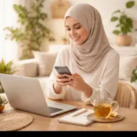 کار در منزل با موبایل