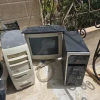 کیس کامپوتر و مانیتور و باند