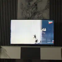 تلویزیون سامسونگ ۵۵ پنل ضربه خورده