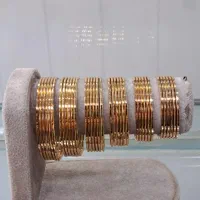 النگو طلای مدل آیینه ای ۱۸عیار