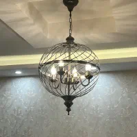 لوستر طرح گرد وارداتی