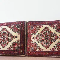یک جفت پشتی دستباف