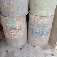 بشگه دوغاب۴عدد.وبیل۲عدد