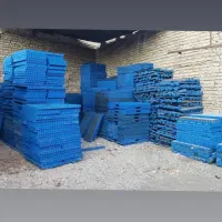قالب فلزی بتن جک سقفی سه نیم لوله داربست قالب بتن