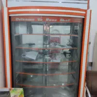یخچال ایستاده شیشه گرد
