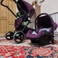 ست کالسکه و کریر Roma شاسی بلند کریکاتی سرویس