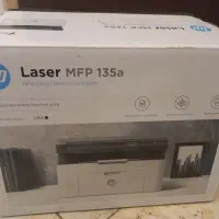 پرینتر لیزری سه کاره HP135a درحد نو