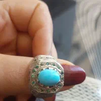 انگشتر فیروزه مردانه