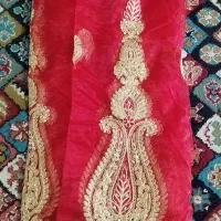 دو تا قواره پارچه لباس محلی با استر