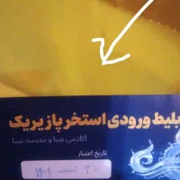 بلیط استخر پازیریک. با تخفیف