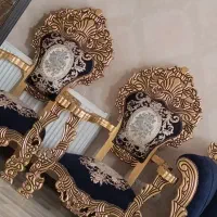 مبل سلطنتی 7نفره کاملا تمیز در حد نو