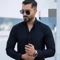 پیراهن مشکی اندامی تترون اعلاء(کالیته)
