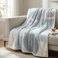 پتو تک نفره جنس تدی و ابریشمی