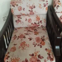فروش مبلمان چوبی با پارچه ترک