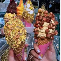 دستگاه بستنی قیفی