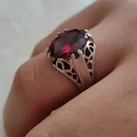 انگشتر گارنت سرخ