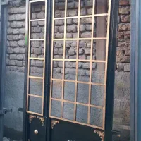 چکی چکی درب حیاط حیاطی آهن آهنی