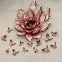 دکوراتیو گل وپروانه