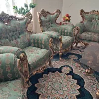 مبلمان ۹ نفره و میز ناهارخوری ۸ نفره