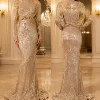 لباس شب مجلسی مدل ماهی