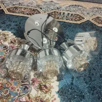 لوستر 4شاخه در حد نو