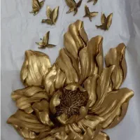 دیوارکوب گل و پروانه