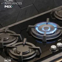 اجاق گاز شیشه واستیل