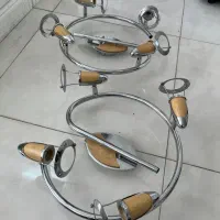 لوستر 4 لامپ 2 عدد