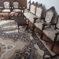 مبل 9نفره چوبی