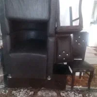 دو عدد مبل تکی ودوعدد صندلی سالم