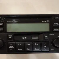 ضبط صوت و پخش فابریک هیوندای (CD + کاست + MP3)