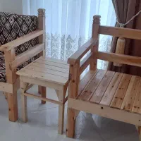 مبل تمام چوب روس