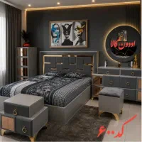 تخت خواب دونفره و سرویس خواب دونفره مدل کد ۶۰۰