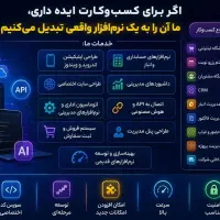 طراحی اپلیکیشن، سایت و نرم‌افزار اختصاصی کسب‌وکار