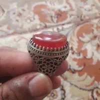 انگشترعقیق بزرگ