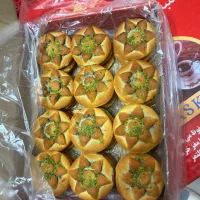 فروش عمده نان خرمایی پسته ای