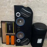 باند،میدرنج،ساب jbl،سوپرتوییتر،دوتا آمپیلی