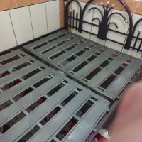 تخت درحد فلزی بدون جوش عمری با تشک