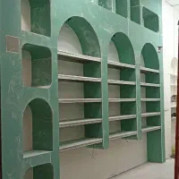 کناف سقف دیوار نصب دکور کاذب لاین بتونه کاری نقاشی