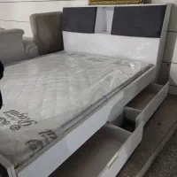 تخت خواب دونفره کشودار
