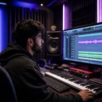 استودیو/ظبط/اهنگسازی/تنظیم و میکس و مسترینگ