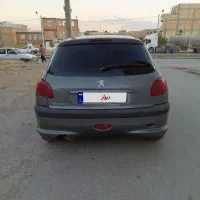 پژو206 خاکستری
