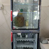 یخچال فریزر درب شیشه ای