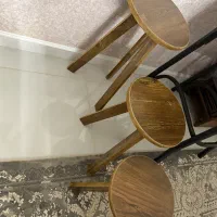 چهارپایه چوبی