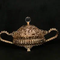 شکلات خوری آبکاری طلایی